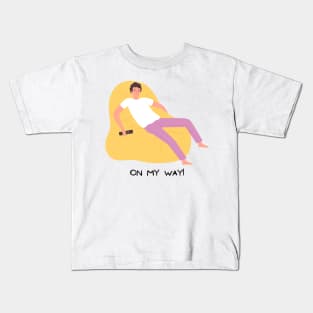 On My Way Kids T-Shirt